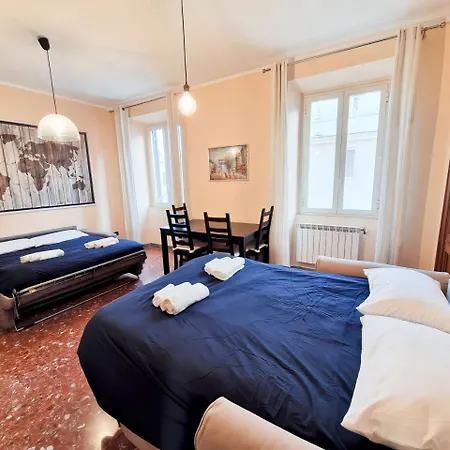 100mt From Termini Bright 2br Řím