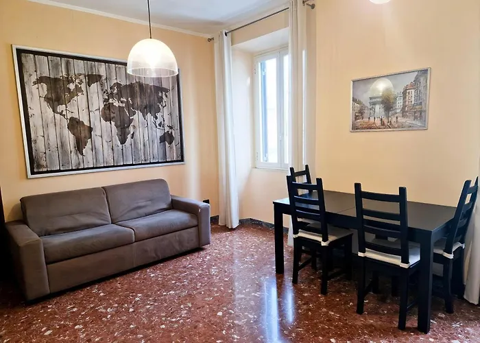 Daire 100mt From Termini Bright 2br Roma
